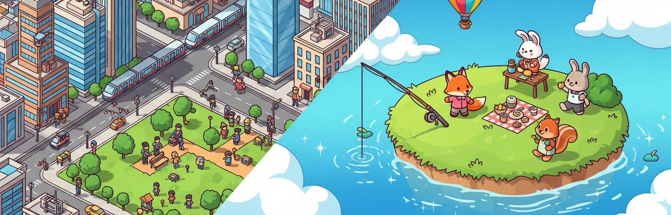 Simulation and Casual Games